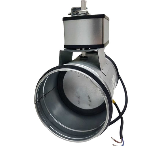 Заслонка регулирующая круглая TKD160-SC-03DN/24V 160 мм с электроприводом 3Нм, 24В, управление открыто/закрыто с возвратной пружиной TECHNO 550164