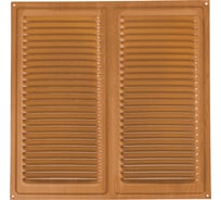 Решётка вентиляционная 250x250 мм декор под дерево ЧЕРЕШНЯ Трибатрон 88210
