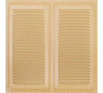 Решётка вентиляционная 300x300 мм декор под дерево БУК Трибатрон 88211