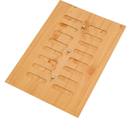 Решётка вентиляционная раздвижная 170x240 мм декор под дерево СОСНА Трибатрон 88181