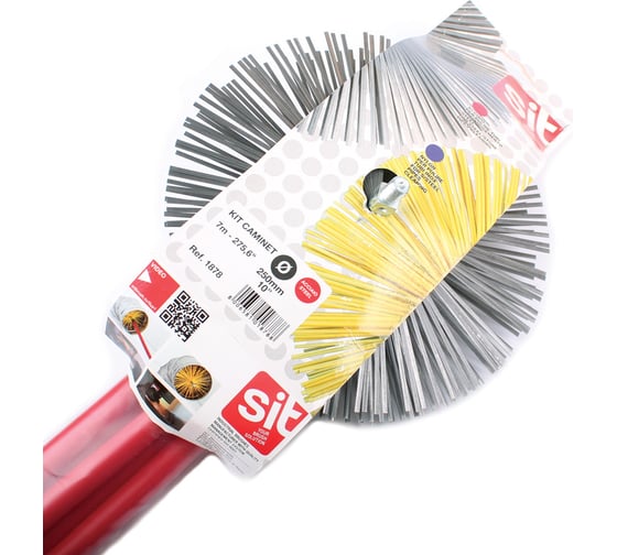Набор для прочистки дымоходов KIT CAMINET 7 м SIT 1878