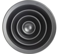 Веерный алюминиевый диффузор ДФА 250 RAL 7021 Ventart 4687202647972
