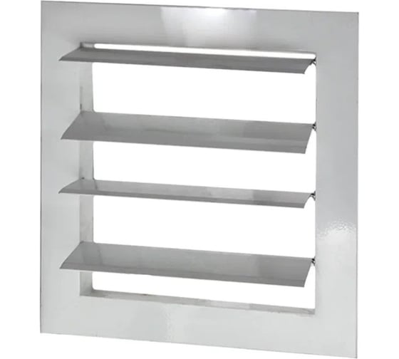 Инерционная алюминиевая решетка GA 200x200 мм Ventart 4687202618538