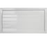 Инерционная алюминиевая решетка GA 400x200 мм Ventart 4687202618569 2