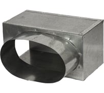 Ventart АДАПТЕРЫ ОЦИНКОВАННЫЕ БОКОВАЯ ВРЕЗКА, Адаптер 150x150/200 Врезка вбок 4687202644216