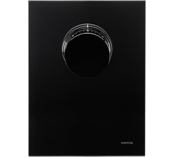 Набор терморегулятора Unibox T-RTL, 7-28С, 10-40C, крышка черное стекло OVENTROP 1022771
