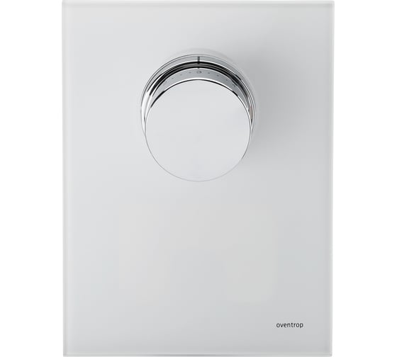Набор терморегулятора Unibox T-RTL, 7-28 С, 10-40 C, крышка белое стекло OVENTROP 1022770