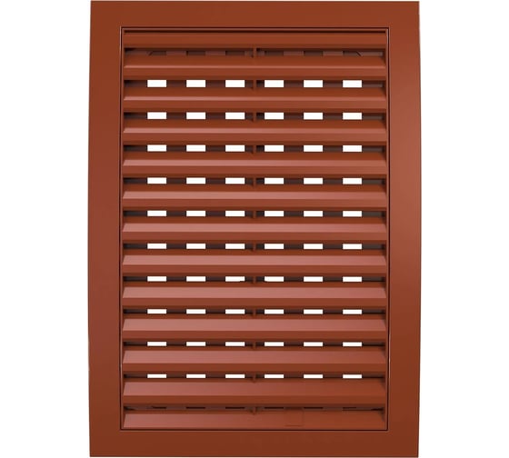 Решетка вентиляционная РРПН разъемная регулируемая 200х300 мм ASA Terracotta STREETLINE ERA 88-043