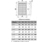 Решетка вентиляционная РР разъемная 400х400 пластик ERA 233-128 4040РР 5