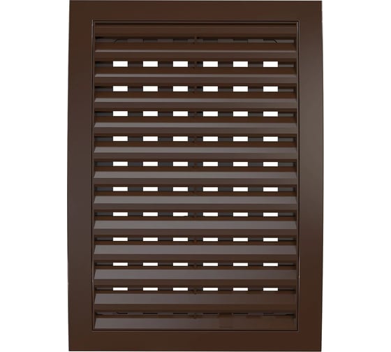 Решетка вентиляционная РРПН разъемная регулируемая 180х250 мм ASA Brown STREETLINE ERA 89-064