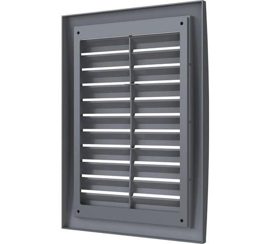 Решетка вентиляционная РРН разъемная 180х250 мм ASA Gray STREETLINE ERA 89-058