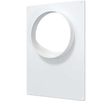 Площадка торцевая ПТПР (фланец 120 мм; 180х250 мм; пластик) 86-878