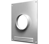 Площадка торцевая 80ПТМР (фланец 80 мм; решетка; 180х250 мм; окрашенная сталь) ERA 86-187