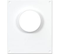 Площадка торцевая ПТМ (фланец 140 мм; 180х250 мм; окрашенная сталь) ERA 86-104