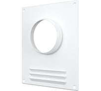 Площадка торцевая ПТМР (фланец 115 мм; решетка; 180х250 мм; окрашенная сталь) 86-220