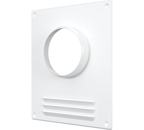 Площадка торцевая ПТМР (фланец 115 мм; решетка; 180х250 мм; окрашенная сталь) 86-220