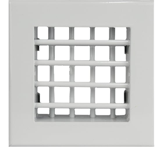 Решетка двухрядная алюминиевая 2 VA 200x100 мм Ventart 4687203264222 1