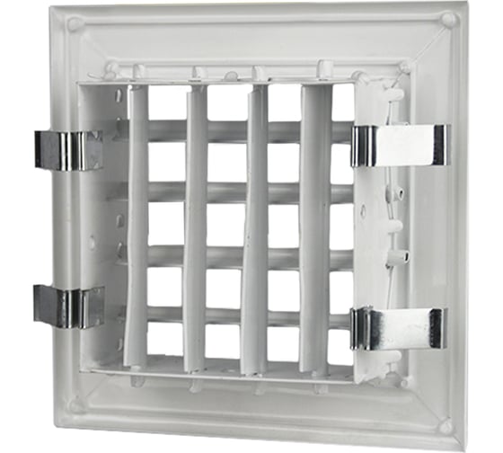 Решетка двухрядная алюминиевая 2 VA 200x100 мм Ventart 4687203264222