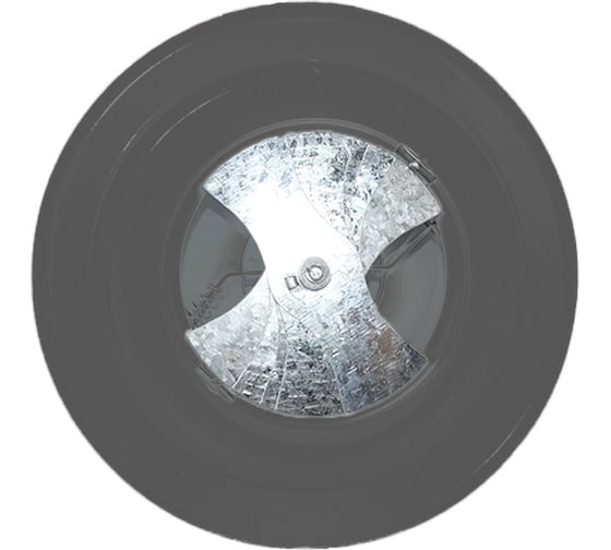 Веерный алюминиевый диффузор с КРВ ДФА new 200 RAL 7016 Ventart 4687202647835