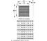 Решетка вентиляционная вытяжная (200х200 мм) ERA 2020РЦ 233-073 5