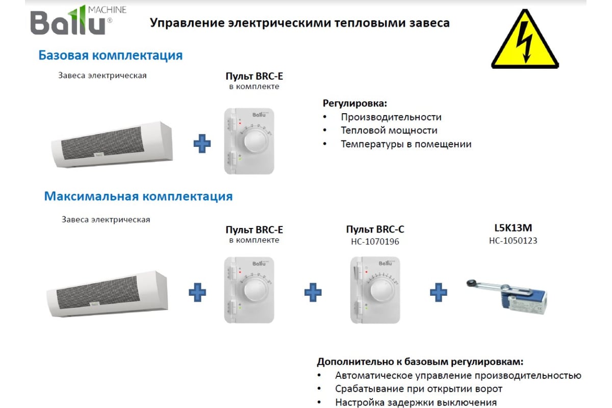  (пульт) BRC-E Ballu - выгодная цена, отзывы, характеристики .