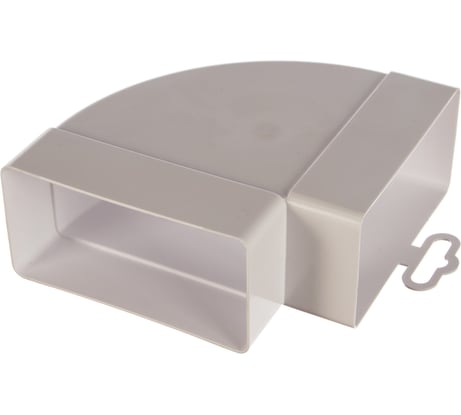 Колено горизонтальное пластик 90, 55х110 мм ERA 511КГП 87-733