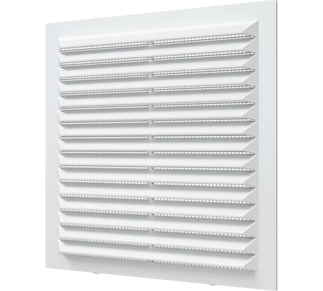 Решетка вентиляционная вытяжная АБС 138х138 мм белая ERA 1313С 233-010