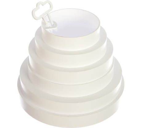 Соединитель круглых воздуховодов центральный пластик 160/150/125/120/100/80 мм ERA PU16.15.12,5.12.10.8 89-879