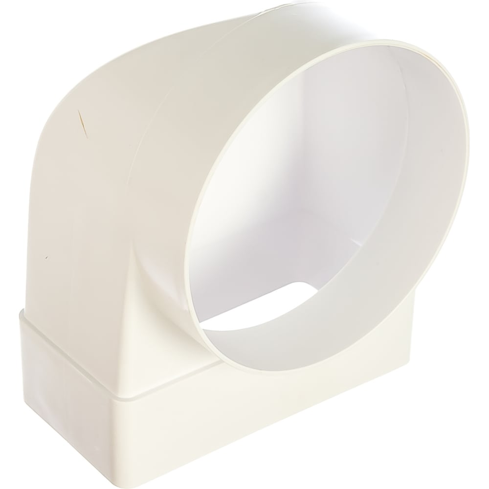 Соединитель угловой плоского воздуховода с круглым 55х110/D100 ERA ...