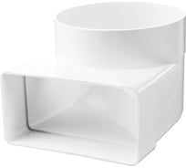 Колено (204х60 мм; 100 мм) VENTS 12510497