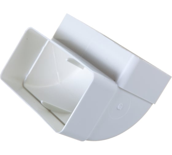 Колено вертикальное (122х60 мм) VENTS 10205798