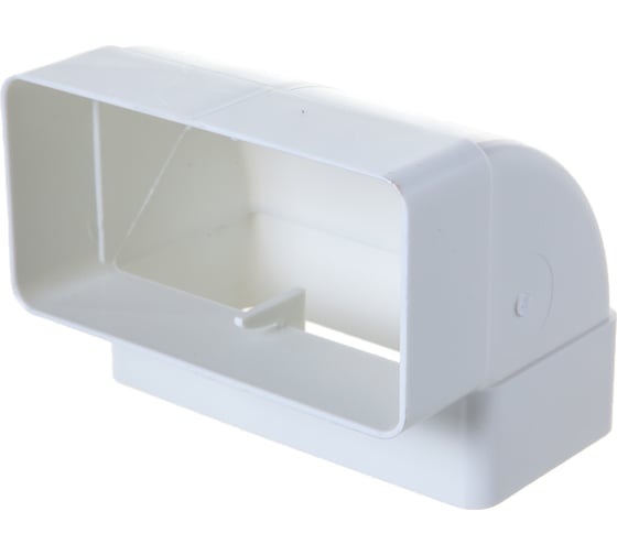 Колено вертикальное (122х60 мм) VENTS 10205798