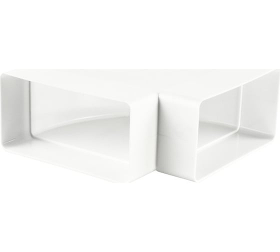 Колено горизонтальное (122х60 мм) VENTS 10205843 1