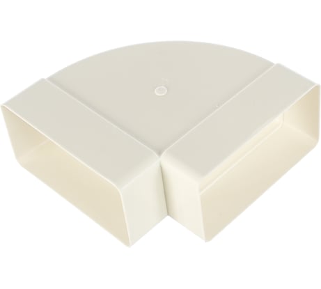 Колено горизонтальное (110х55 мм) VENTS 10205501