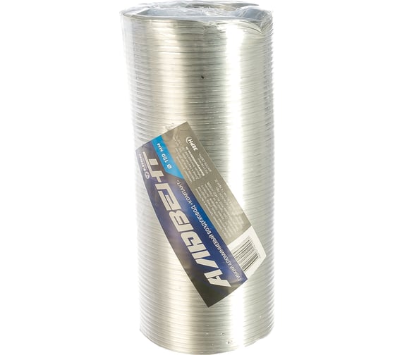 Канал алюминиевый гофрированный Компакт (120 мм; 3 м) VENTS 1F00000018091 1