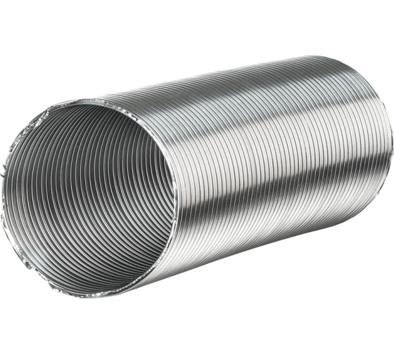 Канал алюминиевый гофрированный Компакт (125 мм; 3 м) VENTS 1F00000018101 1