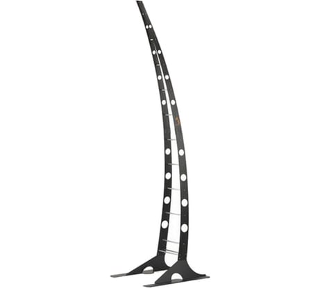 Мобильная подставка черная GIRAFFA HELIOSA HI DESIGN