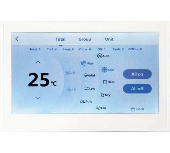 Центральный пульт управления SYS C02A SYSTEMAIR RH015000049 1