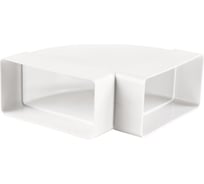 Колено горизонтальное 90° (55х110 мм, без упак) VENTS 102055010