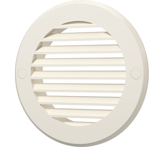 Решетка вентиляционная РКН фланец D100 D136 ASA Ivory STREETLINE ERA 10РКН Ivory