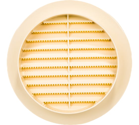 Решетка вентиляционная РКН фланец D100 D136 ASA Ivory STREETLINE ERA 10РКН Ivory