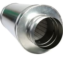 Шумоглушитель для круглых воздуховодов 200 мм, оцинкованная сталь ООО Вентмаркет SH200