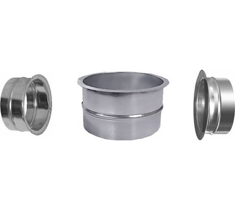 Врезка прямая для круглых воздуховодов 125 мм, оцинкованная сталь ООО Вентмаркет VP125