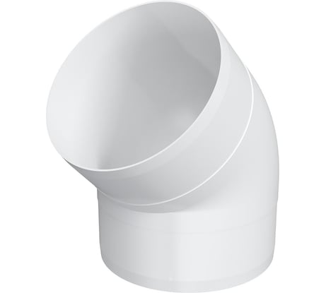 Колено круглое пластик D100 10ККП 488-050 10ККП 45°, ERA