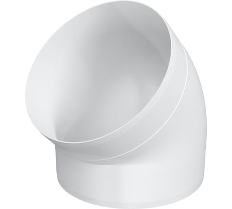 Колено круглое пластик D160 16ККП 488-051 16ККП 45°, ERA