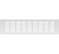 Вентиляционная решетка 100x400 мм, серебро Благовест 21-0002-713