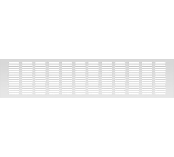 Вентиляционная решетка 120x500 мм, серебро Благовест 21-0002-721 1