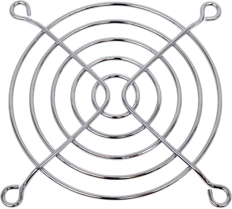 Решетка металлическая K-G08B05-4HA (K-G08A05-4HA) 80x80 мм к вентилятору (аналог SM7240C) JAMICON C00034875