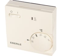 Терморегулятор с выключателем и индикатором Eberle E6202