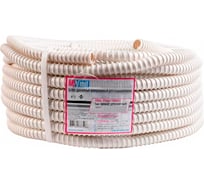 Шланг гофрированный 32 мм, 30 м дренажный армированный ПВХ Рувинил 73200